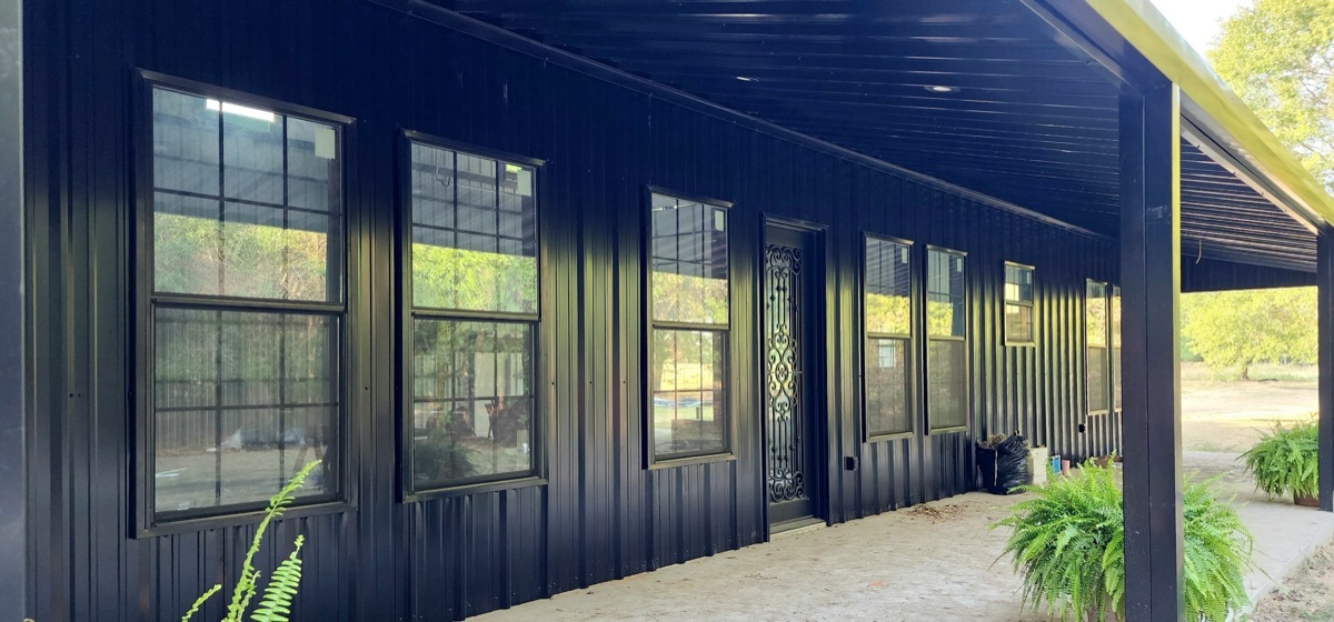 Board and batten panel